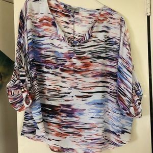 Jennifer Lopez Mid-sleeve shirt